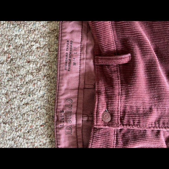 Levi’s Plum Chino Cords - Picture 3 of 5